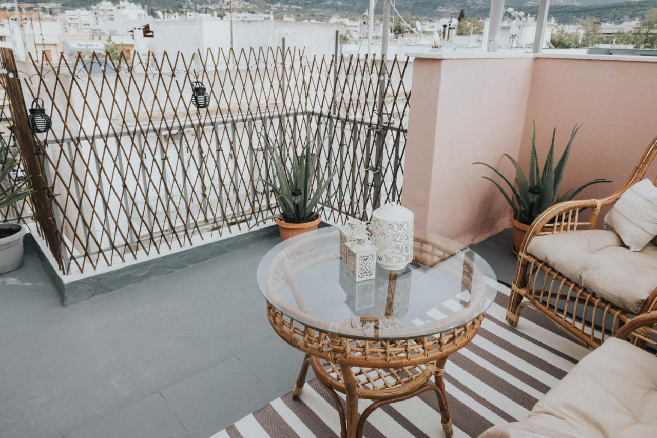 Bohemian Loft With View! Appartement Volos Buitenkant foto